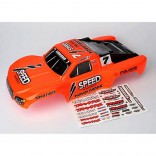 BOLHA PARA SLASH 1/10 ROBBY GORDON PINTADA E COM DECALQUES APLICADOS ORIGINAL TRAXXAS TRAX 6827